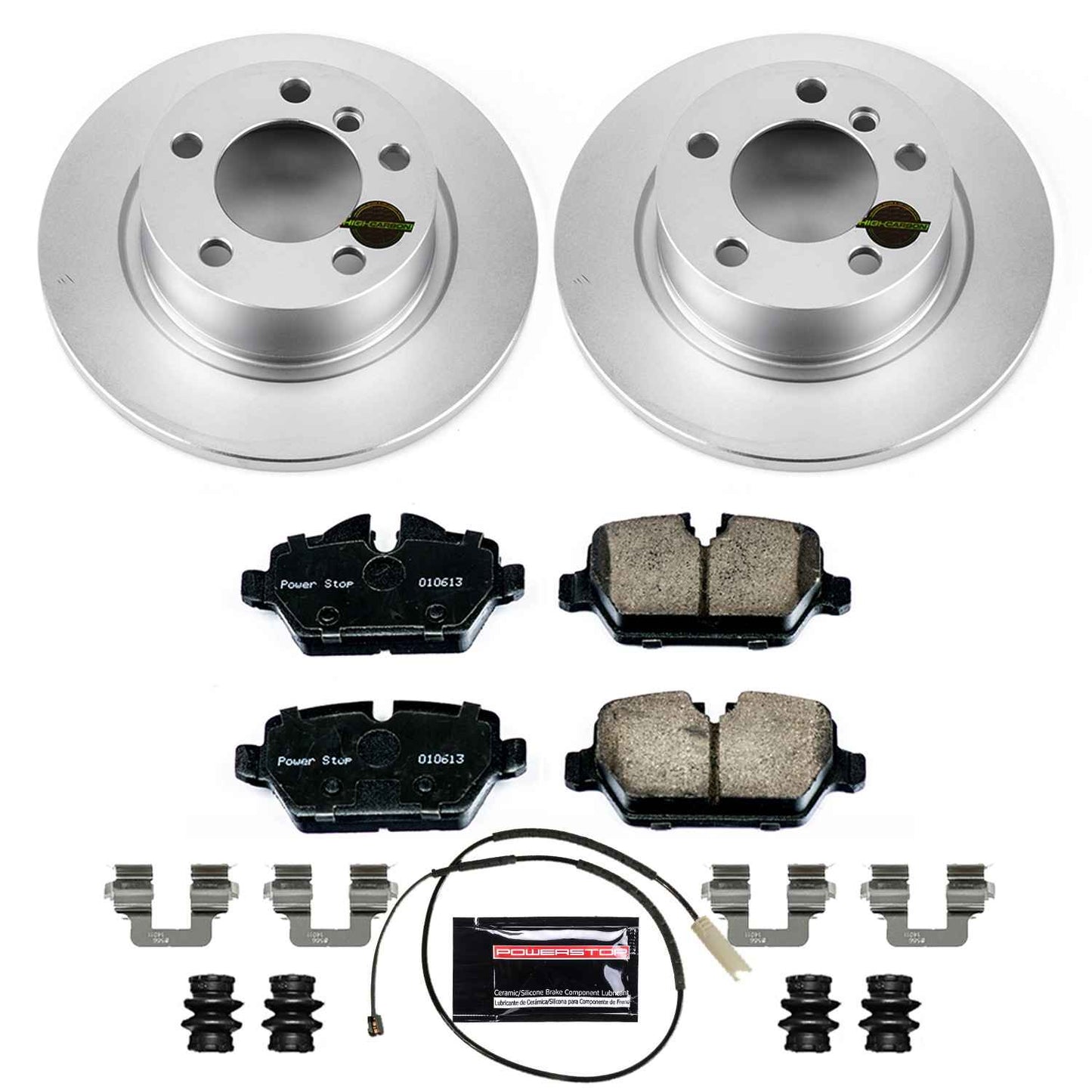 PowerStop Power Stop 11-16 Mini Cooper Countryman Rear Z23 Evolution Sport Coated Brake Kit CRK6664
