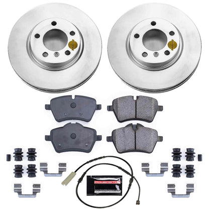 PowerStop Power Stop 11-16 Mini Cooper Countryman Front Z23 Evolution Sport Coated Brake Kit CRK6665