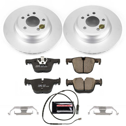 PowerStop Power Stop 15-16 BMW 328i xDrive Rear Z23 Evolution Sport Coated Brake Kit CRK6667