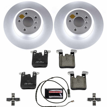 PowerStop Power Stop 16-18 BMW 320i xDrive Rear Z23 Evolution Sport Coated Brake Kit CRK6672