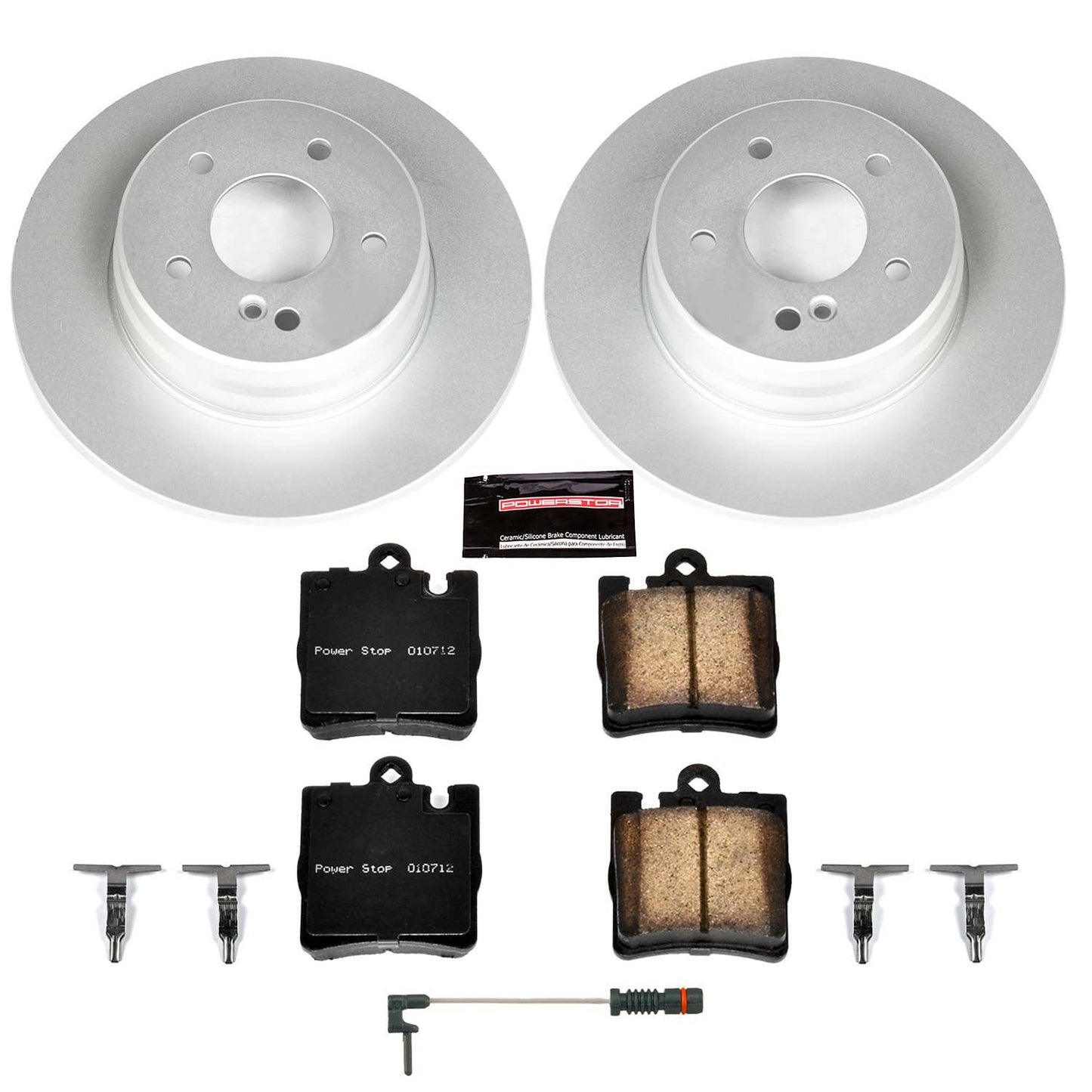 PowerStop Power Stop 00-03 Mercedes-Benz CLK430 Rear Z23 Evolution Sport Coated Brake Kit CRK6697