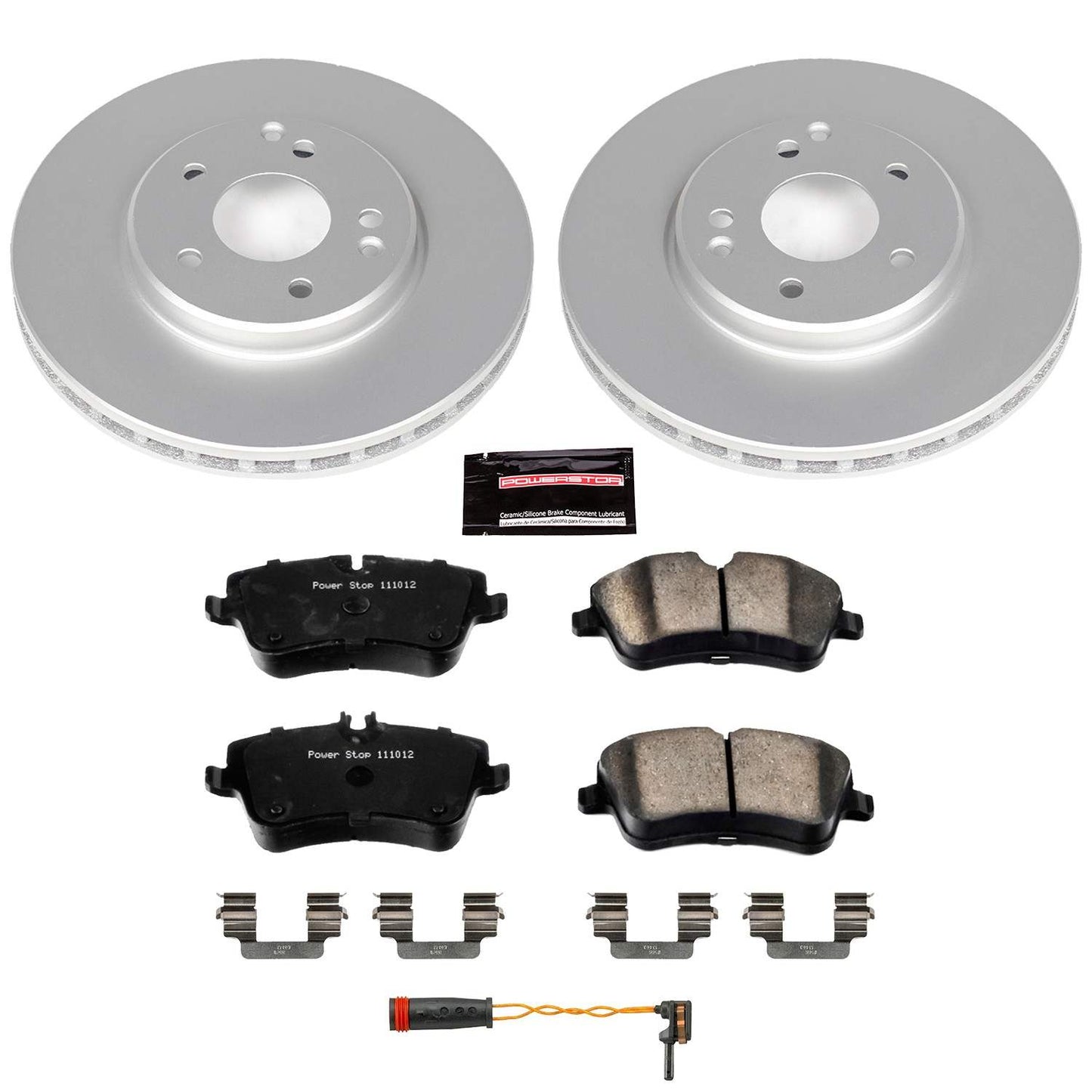 PowerStop Power Stop 06-08 Mercedes-Benz SLK280 Front Z23 Evolution Sport Coated Brake Kit CRK6702