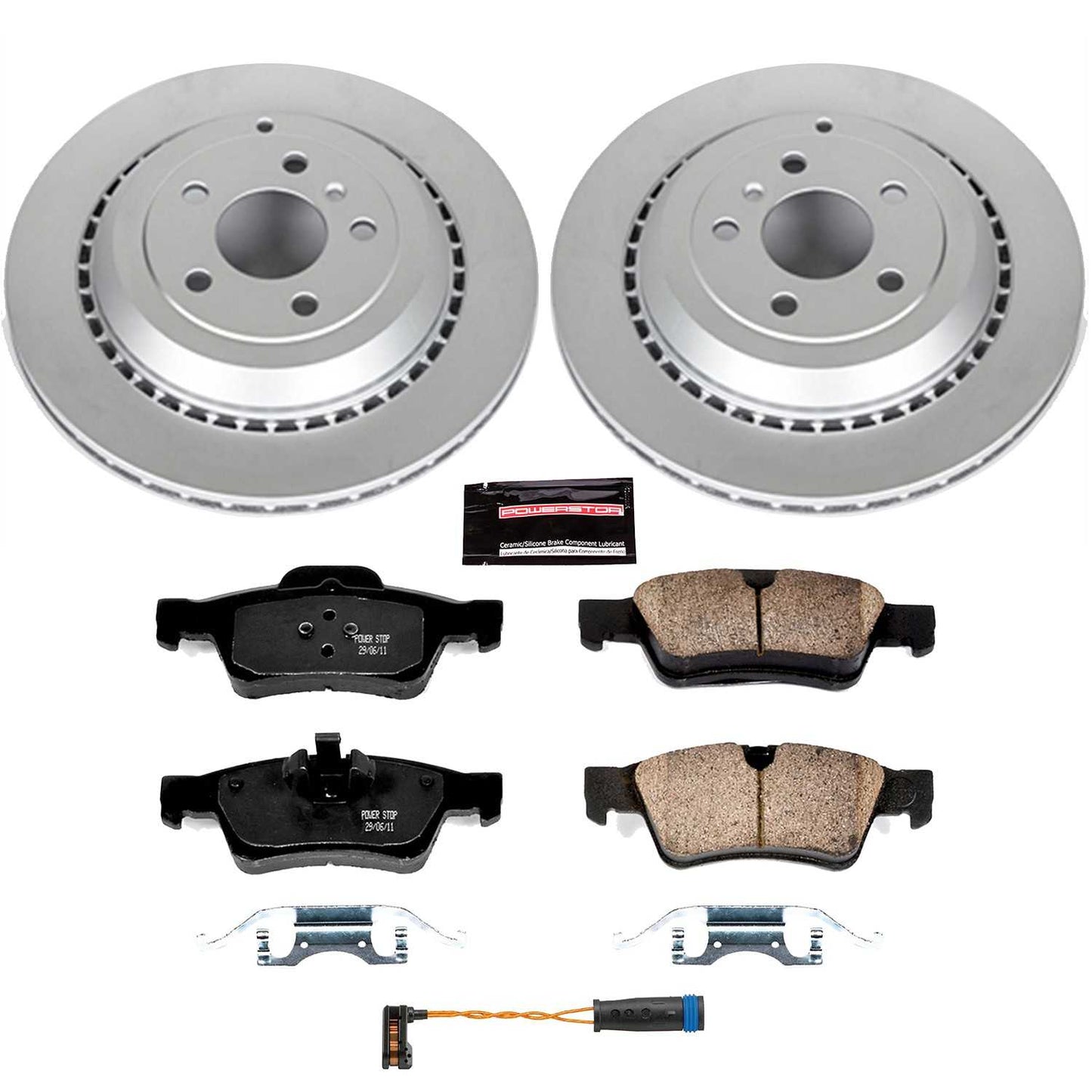 PowerStop Power Stop 05-06 Mercedes-Benz G55 AMG Rear Z23 Evolution Sport Coated Brake Kit CRK6708