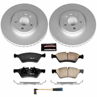 PowerStop Power Stop 10-11 Mercedes-Benz ML450 Front Z23 Evolution Sport Coated Brake Kit CRK6709
