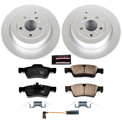 PowerStop Power Stop 10-11 Mercedes-Benz ML450 Rear Z23 Evolution Sport Coated Brake Kit CRK6712