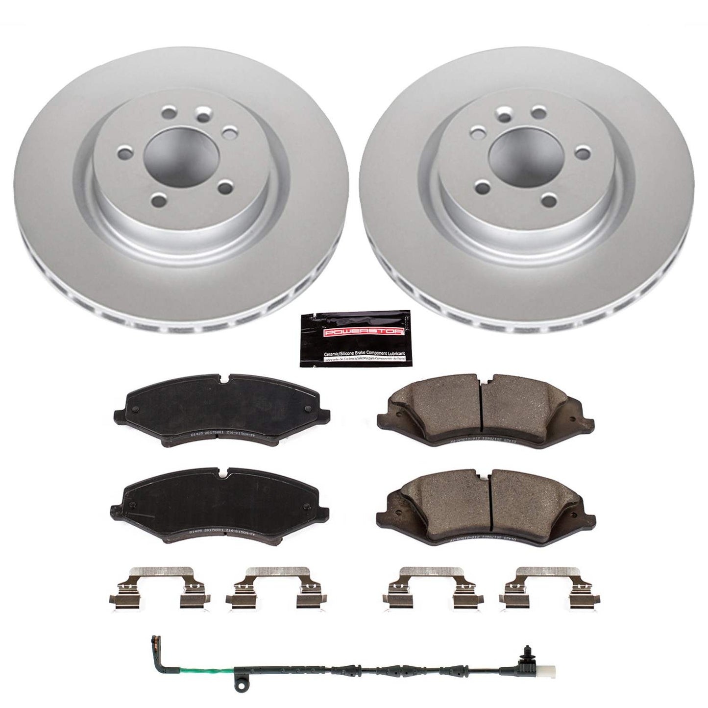 PowerStop Power Stop 2010 Land Rover LR4 Front Z23 Evolution Sport Coated Brake Kit CRK6719