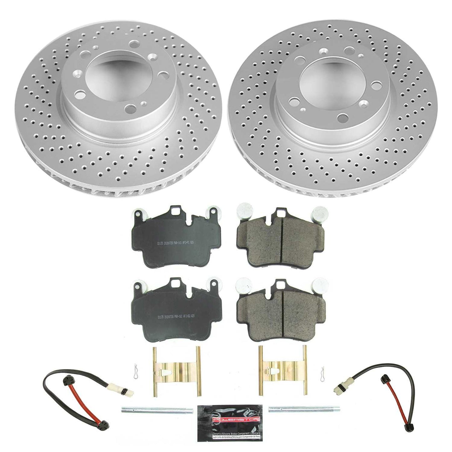 Power Stop 06-08 Porsche 911 Front Z17 Evolution Geomet Coated Brake Kit CRK6731