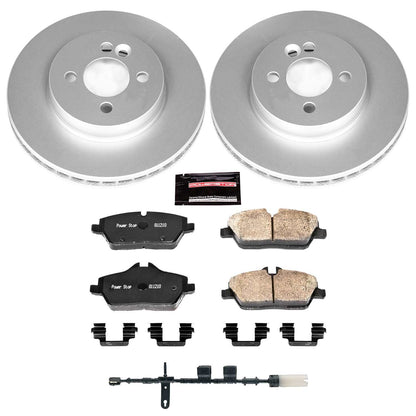 PowerStop Power Stop 11-16 Mini Cooper Front Z23 Evolution Sport Coated Brake Kit CRK6739