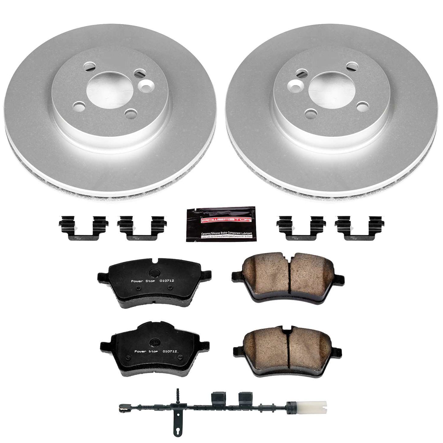 PowerStop Power Stop 11-16 Mini Cooper Front Z23 Evolution Sport Coated Brake Kit CRK6741