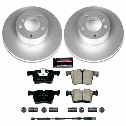 PowerStop Power Stop 14-16 BMW 228i Front Z23 Evolution Sport Coated Brake Kit CRK6743