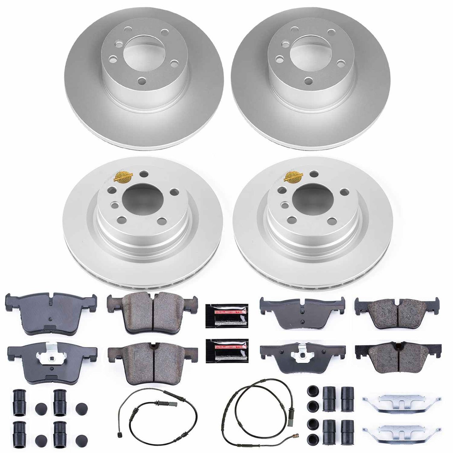PowerStop Power Stop 14-16 BMW 228i Front & Rear Z23 Evolution Sport Coated Brake Kit CRK6744