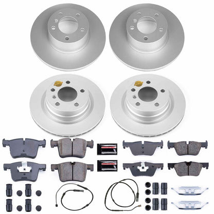 PowerStop Power Stop 14-16 BMW 228i Front & Rear Z23 Evolution Sport Coated Brake Kit CRK6744