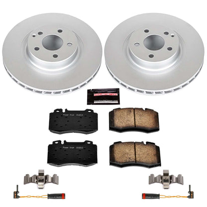 PowerStop Power Stop 2003 Mercedes-Benz SL500 Front Z23 Evolution Sport Coated Brake Kit CRK6750