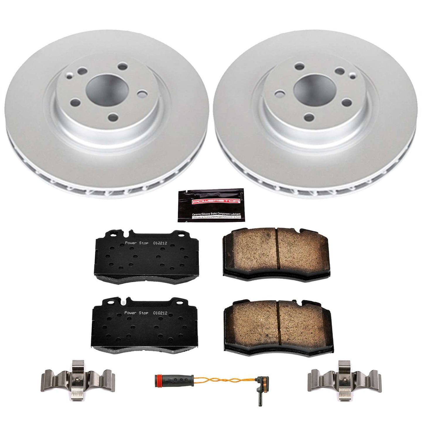 PowerStop Power Stop 07-09 Mercedes-Benz E550 Front Z23 Evolution Sport Coated Brake Kit CRK6752