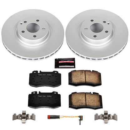 PowerStop Power Stop 07-09 Mercedes-Benz E550 Front Z23 Evolution Sport Coated Brake Kit CRK6752