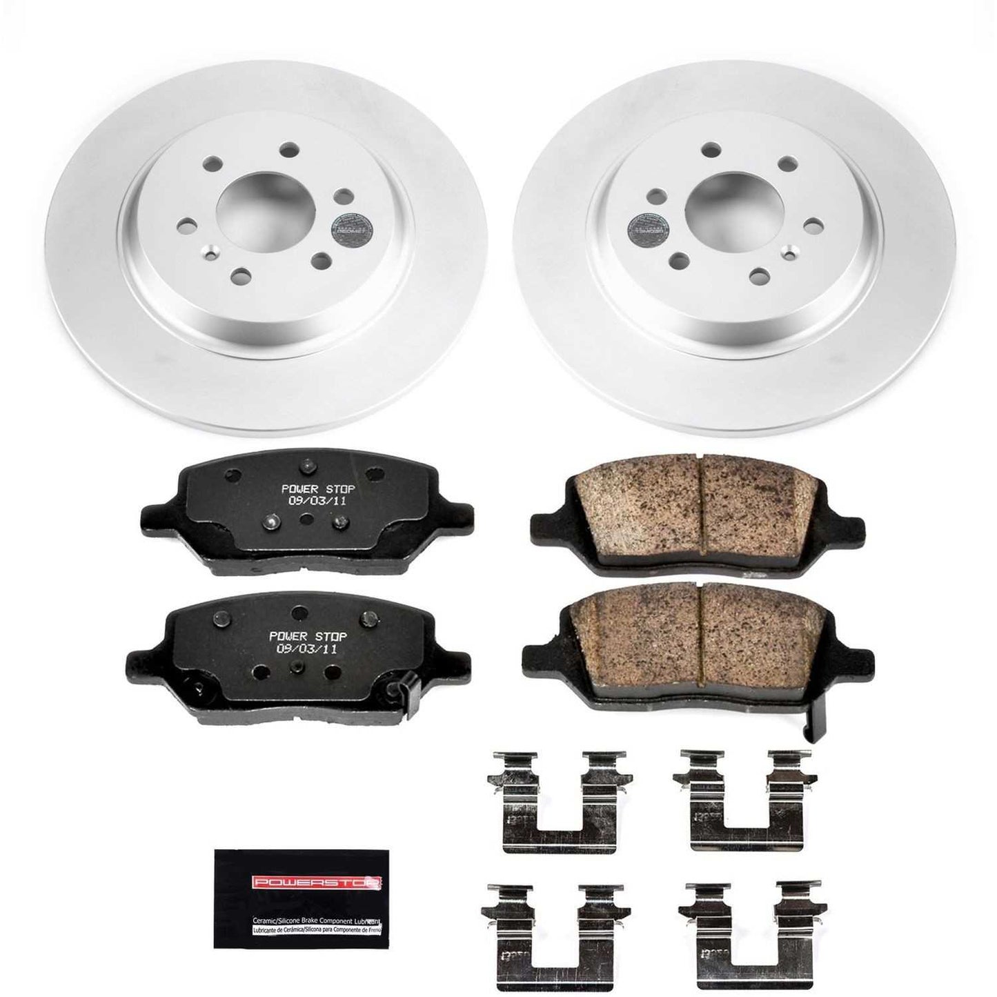 PowerStop Power Stop 14-17 Mobility Ventures MV-1 Rear Z17 Evolution Geomet Coated Brake Kit CRK6800