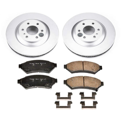 PowerStop Power Stop 14-17 Mobility Ventures MV-1 Front Z17 Evolution Geomet Coated Brake Kit CRK6802