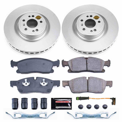 PowerStop Power Stop 2016 Mercedes-Benz GLE300d Front Z23 Evolution Sport Coated Brake Kit CRK6883