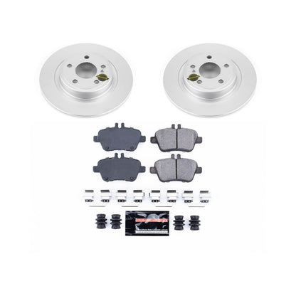 PowerStop Power Stop 2018 Mercedes-Benz SLC300 Rear Z23 Evolution Sport Coated Brake Kit CRK6894