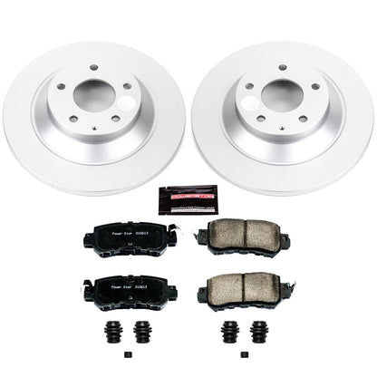 PowerStop Power Stop 13-15 Mazda CX-5 Rear Z17 Evolution Geomet Coated Brake Kit CRK6964
