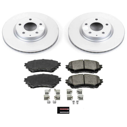 PowerStop Power Stop 14-18 Mazda 6 Front Z17 Evolution Geomet Coated Brake Kit CRK6968