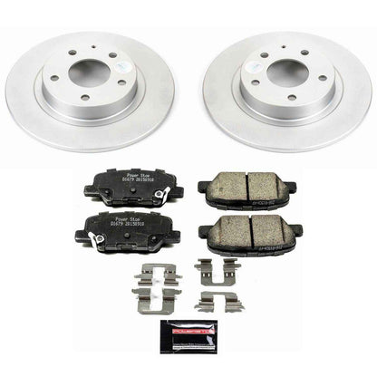 PowerStop Power Stop 14-15 Mazda 6 Rear Z17 Evolution Geomet Coated Brake Kit CRK6969