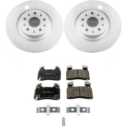 PowerStop Power Stop 16-18 Cadillac CT6 Front Z17 Evolution Geomet Coated Brake Kit CRK6998