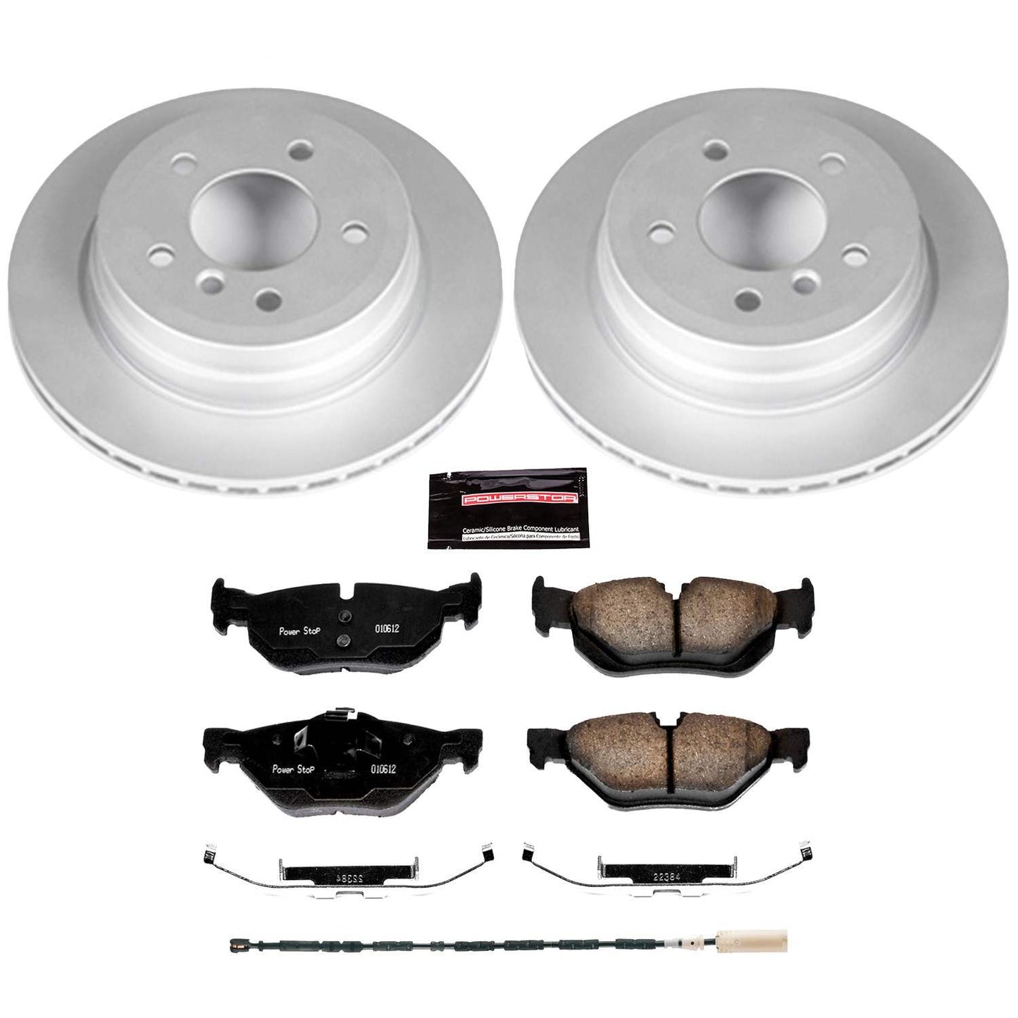 PowerStop Power Stop 13-15 BMW X1 Rear Z23 Evolution Sport Coated Brake Kit CRK7008