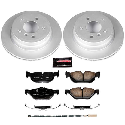 PowerStop Power Stop 13-15 BMW X1 Rear Z23 Evolution Sport Coated Brake Kit CRK7008