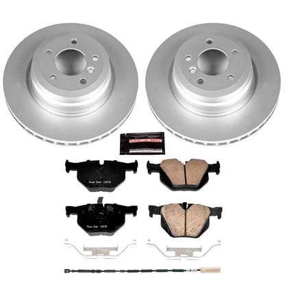 PowerStop Power Stop 13-15 BMW X1 Rear Z23 Evolution Sport Coated Brake Kit CRK7009
