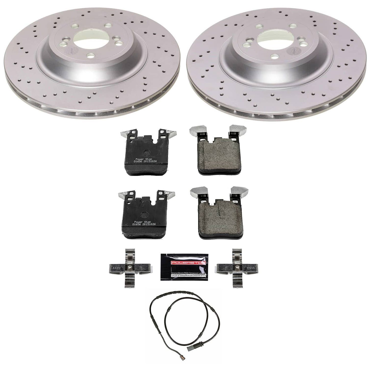 PowerStop Power Stop 16-18 BMW M2 Rear Z23 Coated Brake Kit CRK7019