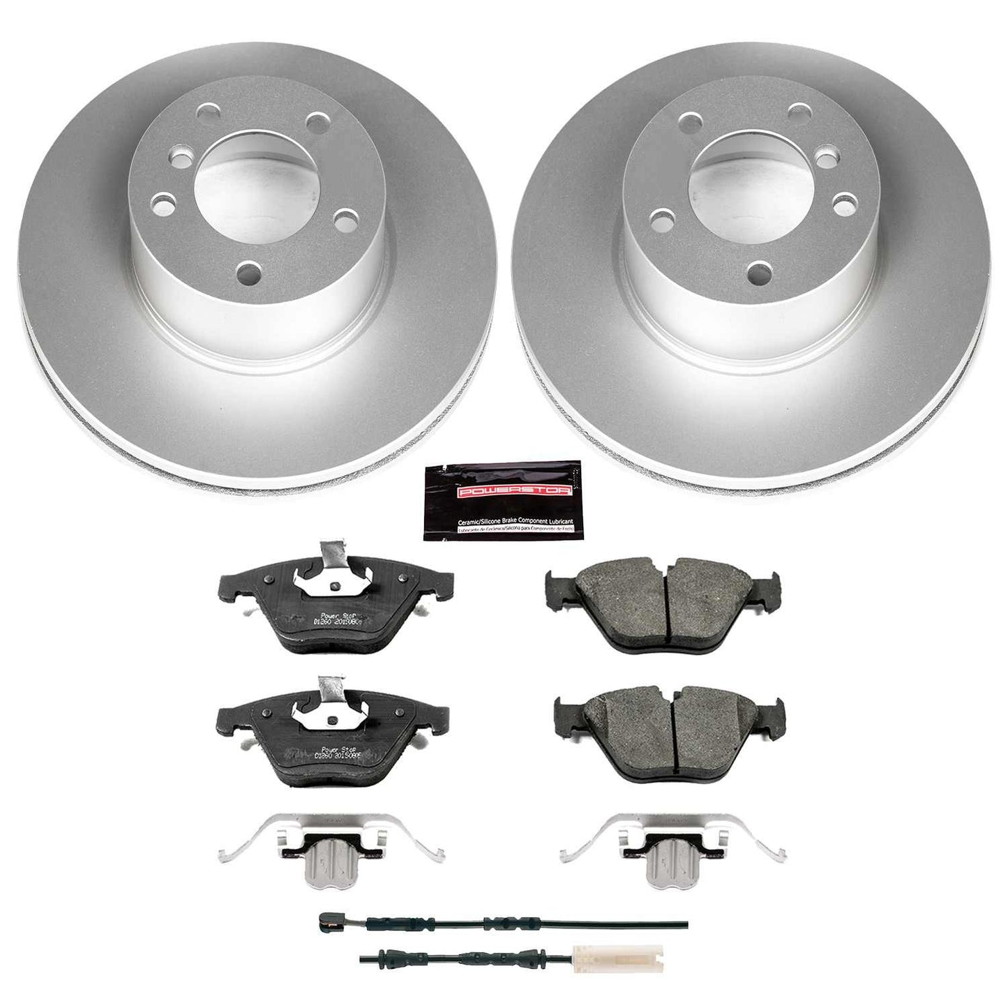 PowerStop Power Stop 13-15 BMW X1 Front Z23 Evolution Sport Coated Brake Kit CRK7026