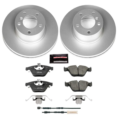 PowerStop Power Stop 13-15 BMW X1 Front Z23 Evolution Sport Coated Brake Kit CRK7026