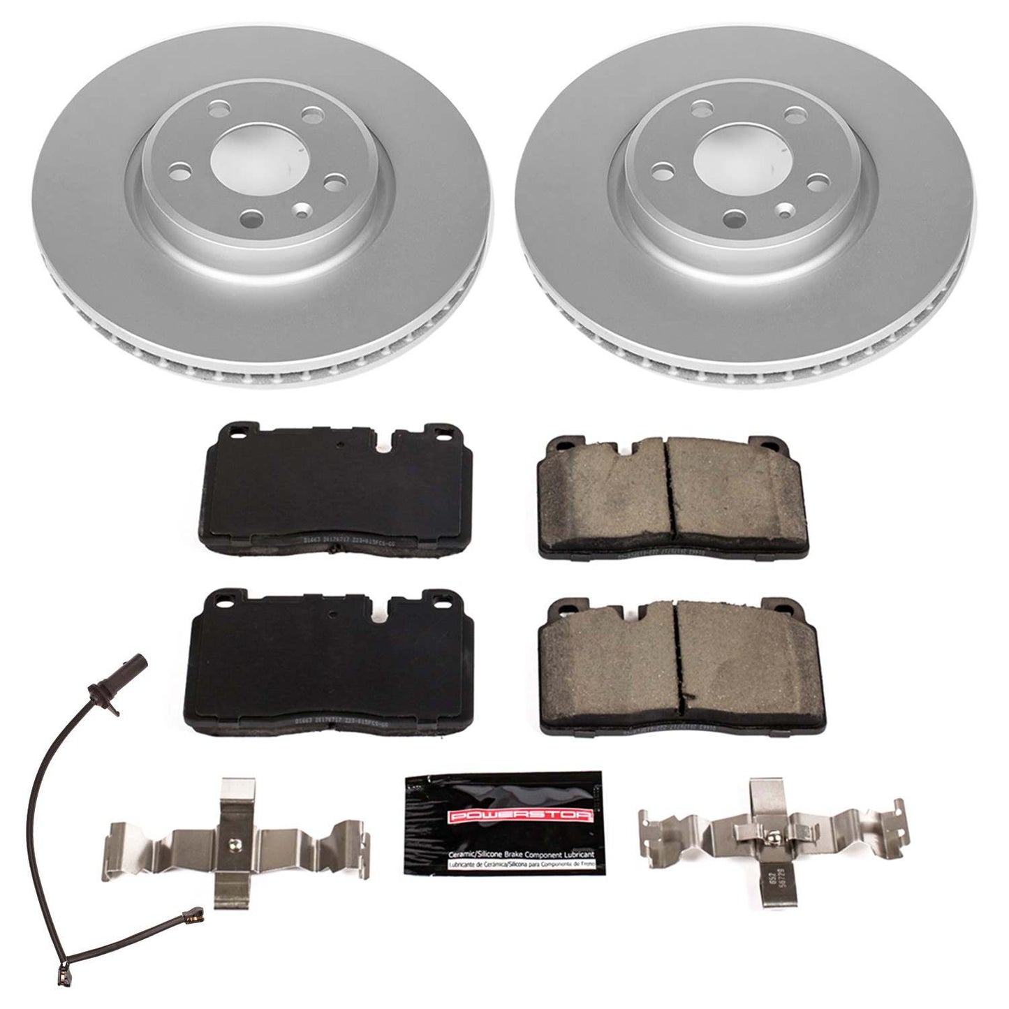 PowerStop Power Stop 2013 Audi Q5 Front Z23 Evolution Sport Coated Brake Kit CRK7072