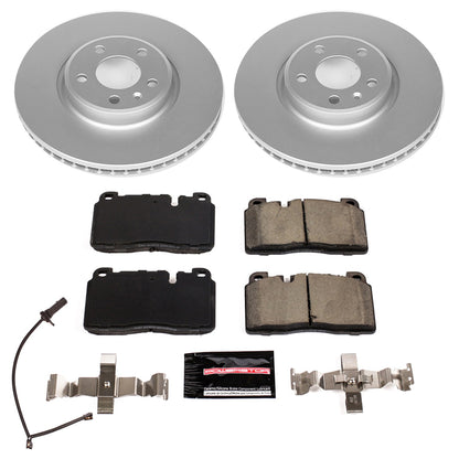 PowerStop Power Stop 2013 Audi Q5 Front Z23 Evolution Sport Coated Brake Kit CRK7072