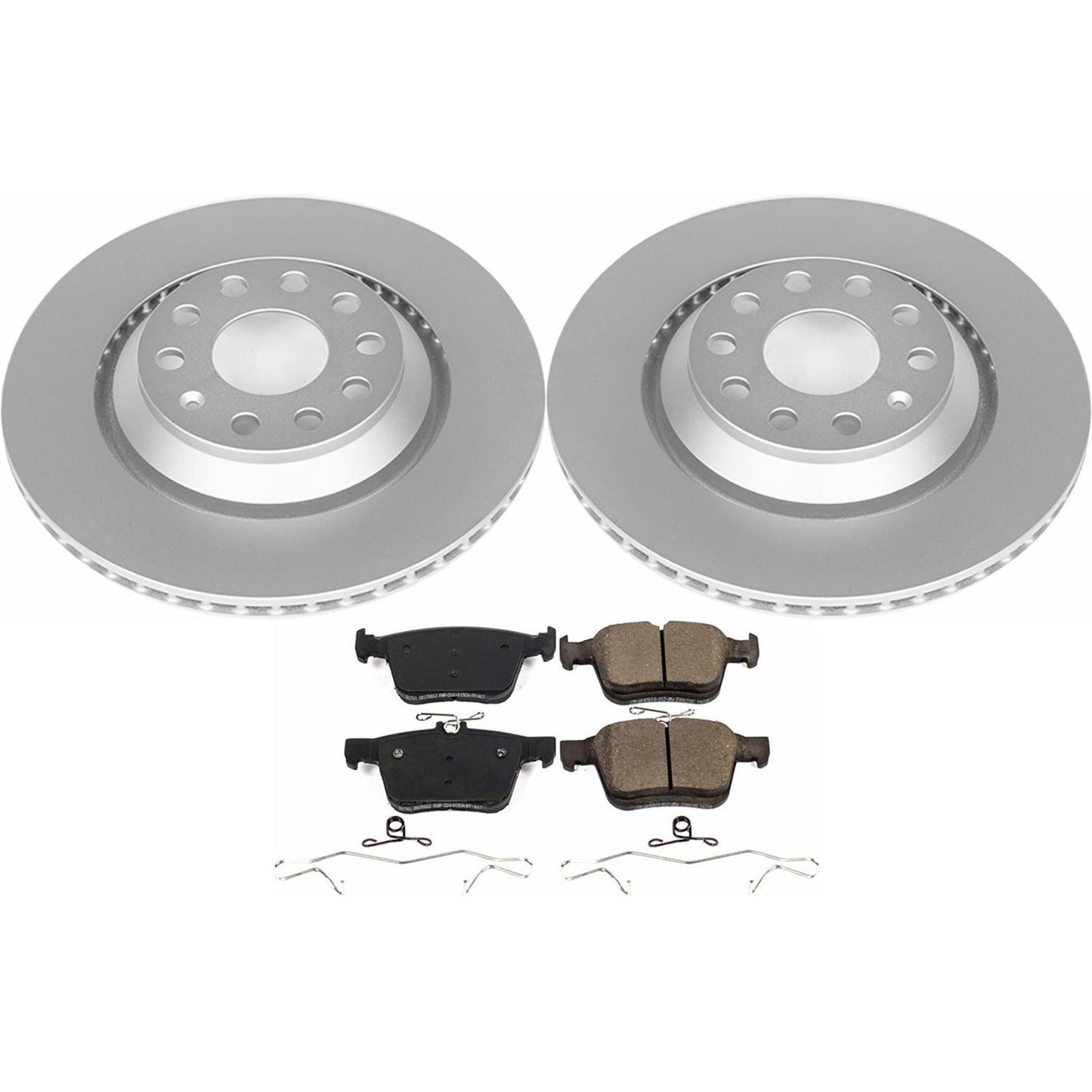 PowerStop Power Stop 17-18 Audi RS3 Rear Z23 Evolution Sport Coated Brake Kit CRK7084
