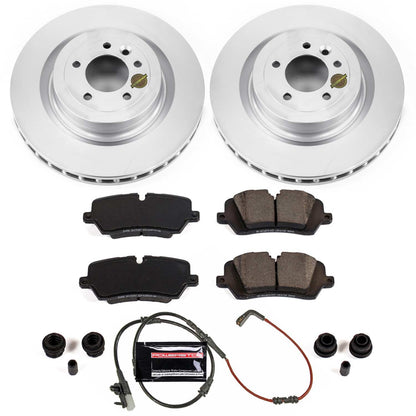 PowerStop Power Stop 13-18 Land Rover Range Rover Rear Z23 Evolution Sport Coated Brake Kit CRK7089