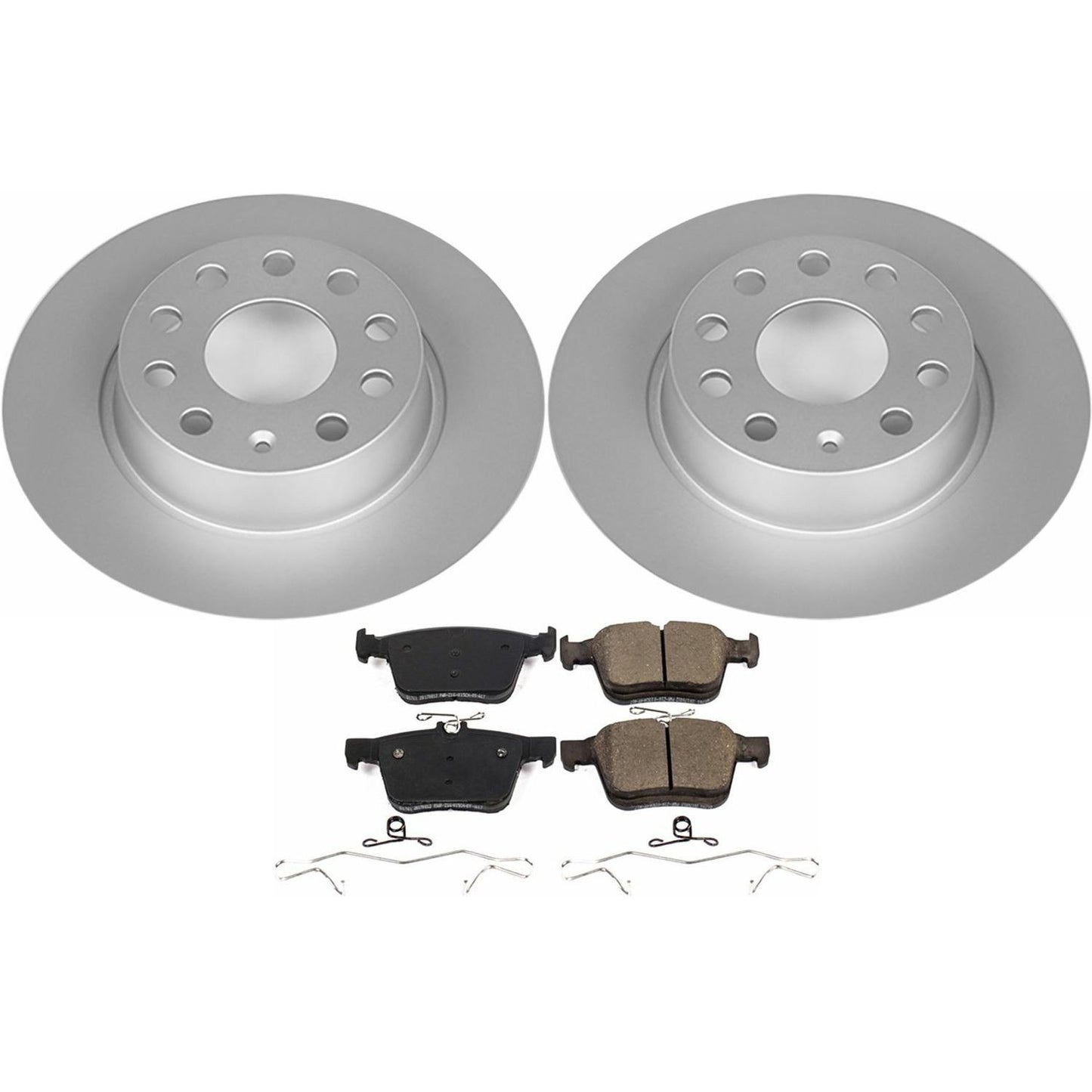 PowerStop Power Stop 15-18 Audi A3 Rear Z23 Evolution Sport Coated Brake Kit CRK7093