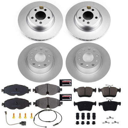 PowerStop Power Stop 15-18 Audi A3 Front & Rear Z23 Evolution Sport Coated Brake Kit CRK7111