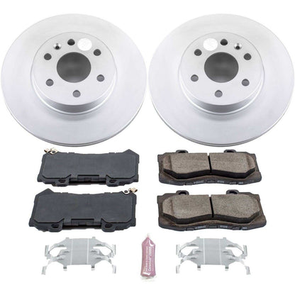 PowerStop Power Stop 15-18 Chevrolet Colorado Front Z17 Evolution Geomet Coated Brake Kit CRK7126