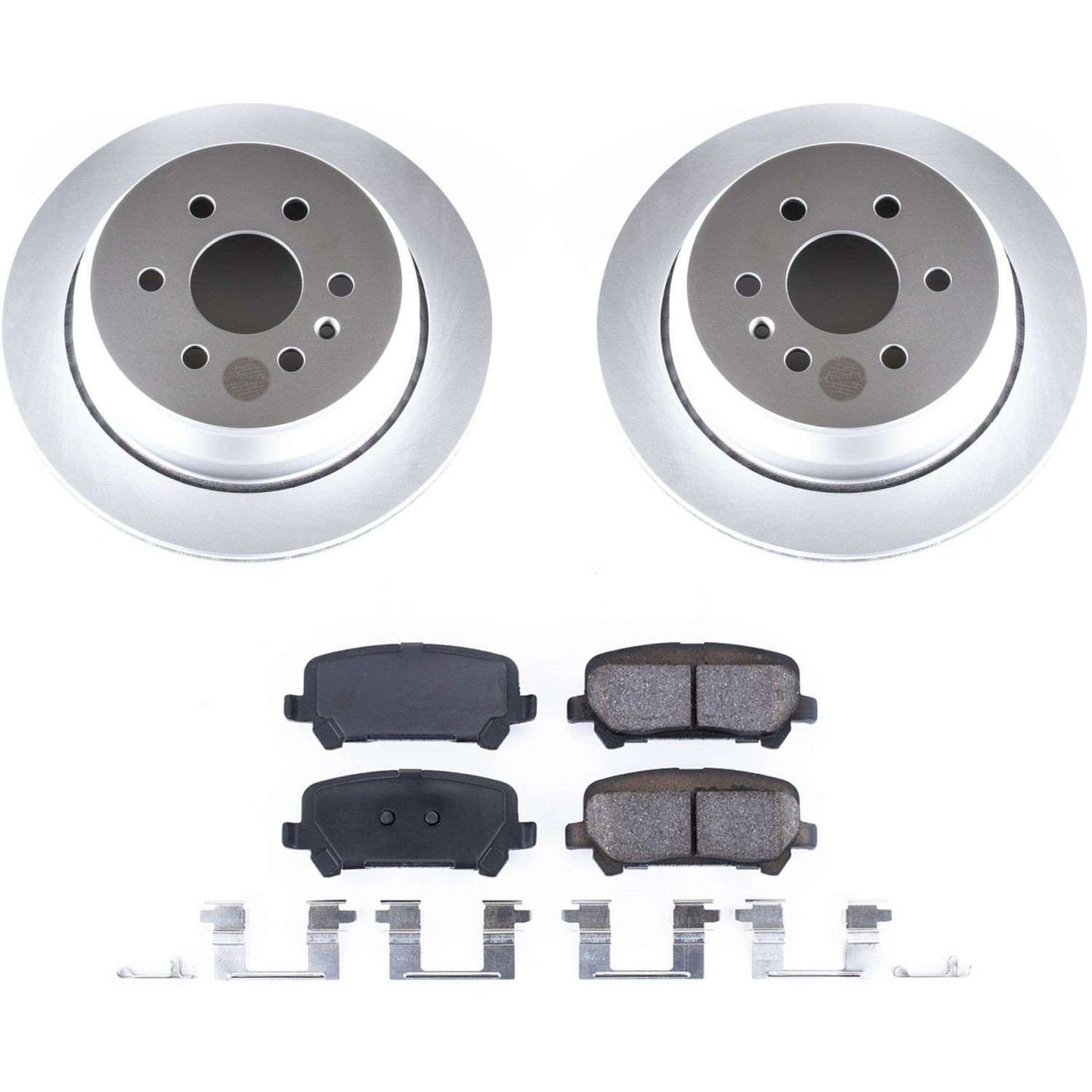 PowerStop Power Stop 15-18 Chevrolet Colorado Rear Z17 Evolution Geomet Coated Brake Kit CRK7127