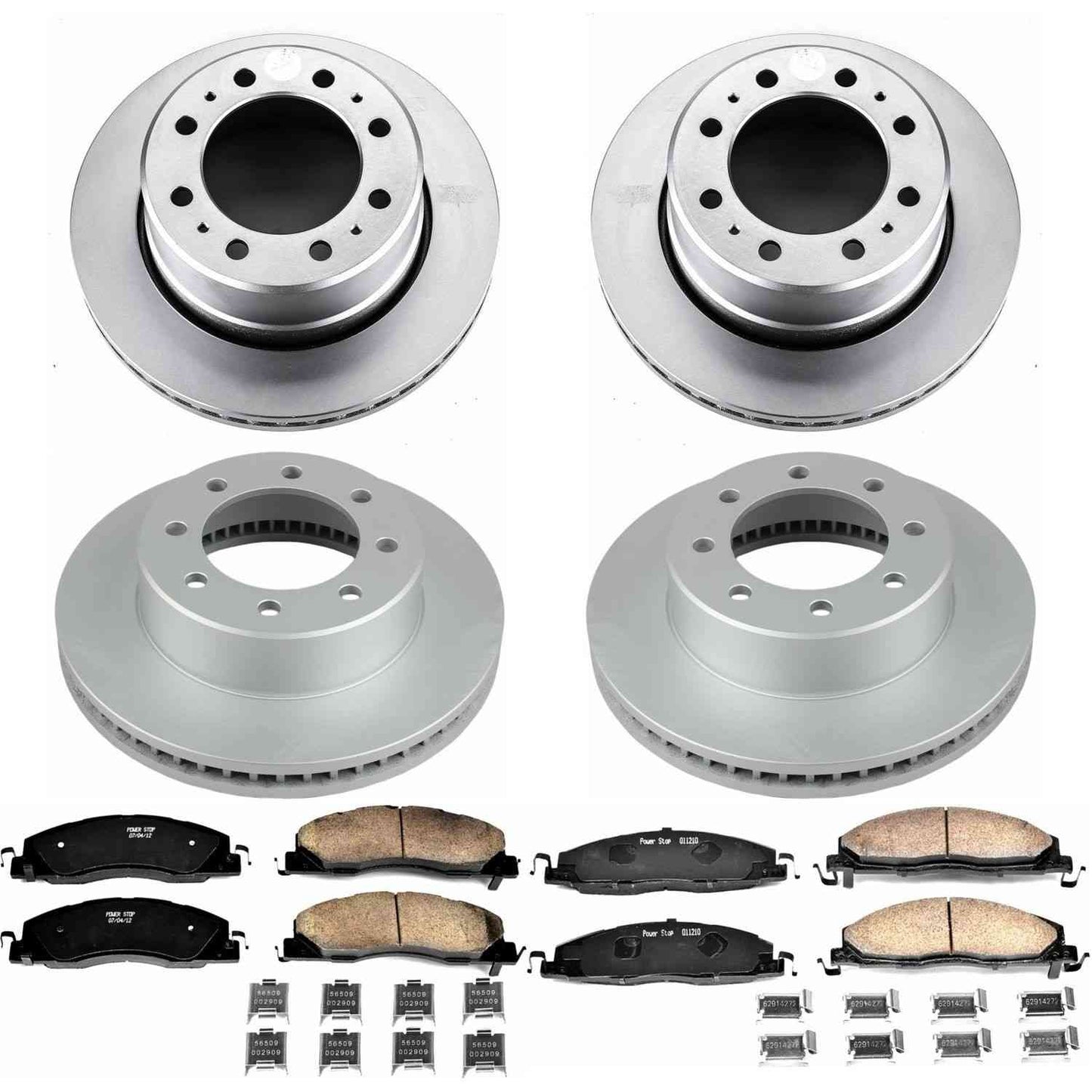 PowerStop Power Stop 13-18 Ram 3500 Front & Rear Z17 Evolution Geomet Coated Brake Kit CRK7141