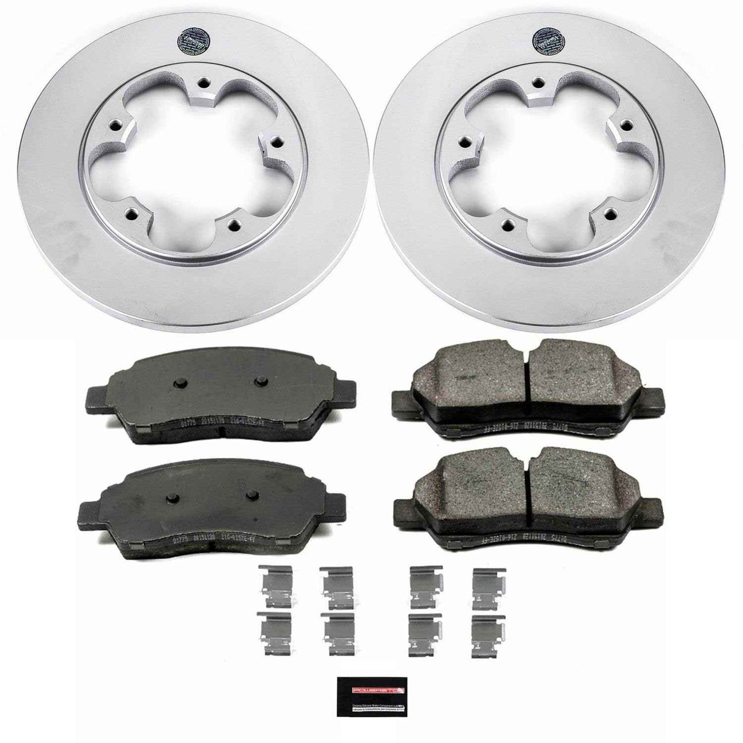 PowerStop Power Stop 15-19 Ford Transit-150 Rear Z17 Evolution Geomet Coated Brake Kit CRK7145