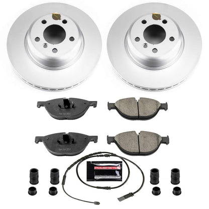 PowerStop Power Stop 12-13 BMW 528i Front Z23 Evolution Sport Coated Brake Kit CRK7162