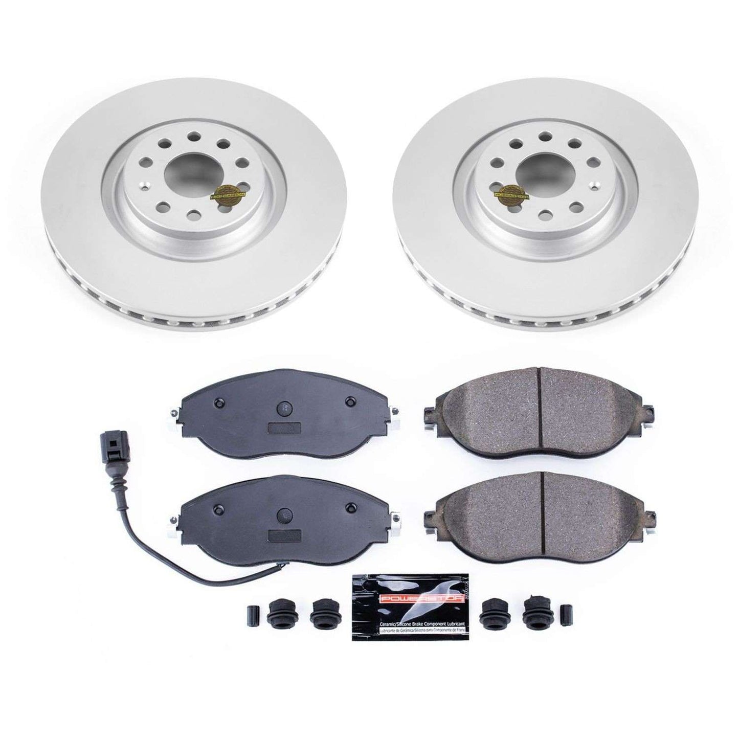 PowerStop Power Stop 12-17 Volkswagen CC Front Z23 Evolution Sport Coated Brake Kit CRK7175