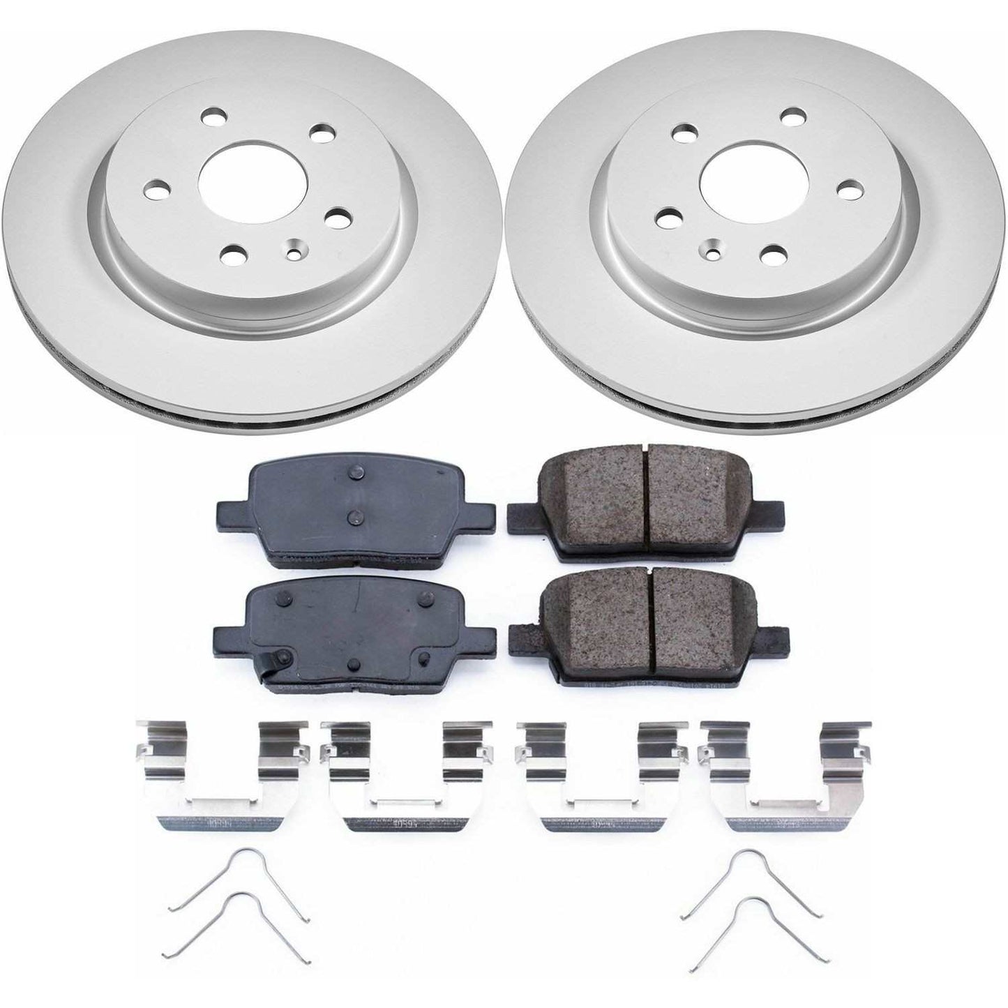 PowerStop Power Stop 16-18 Cadillac CT6 Rear Z17 Evolution Geomet Coated Brake Kit CRK7289