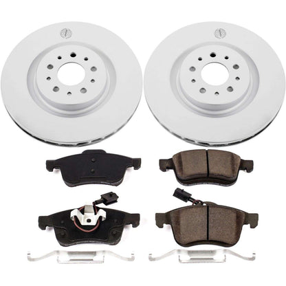 PowerStop Power Stop 15-18 Ram ProMaster City Front Z17 Evolution Geomet Coated Brake Kit CRK7302