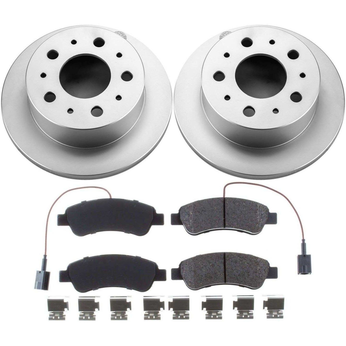 PowerStop Power Stop 14-19 Ram ProMaster 1500 Rear Z17 Evolution Geomet Coated Brake Kit CRK7310