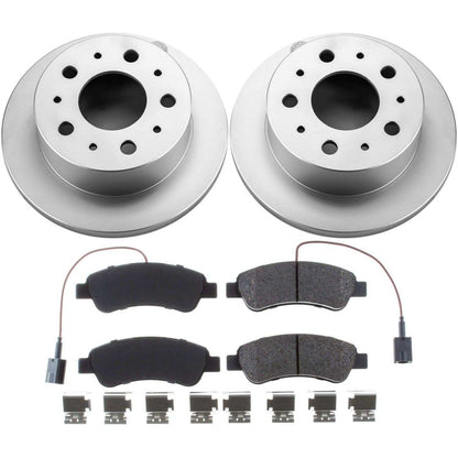 PowerStop Power Stop 14-19 Ram ProMaster 1500 Rear Z17 Evolution Geomet Coated Brake Kit CRK7310