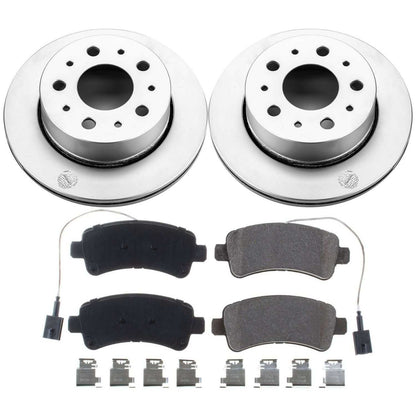 PowerStop Power Stop 15-19 Ram ProMaster 1500 Rear Z17 Evolution Geomet Coated Brake Kit CRK7314